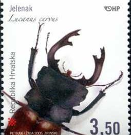 Prize for best design - Fifth election of the most beautiful stamp, China, 2006 – Croatian Fauna