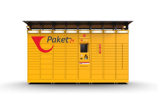 The first 70 parcel lockers installed