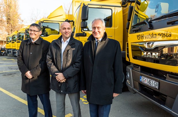 Croatian Post acquires 17 new heavy goods vehicles