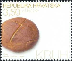 International competition for the most beautiful postage stamp issue, Asiago, 2006 – Europa – Gastronomy