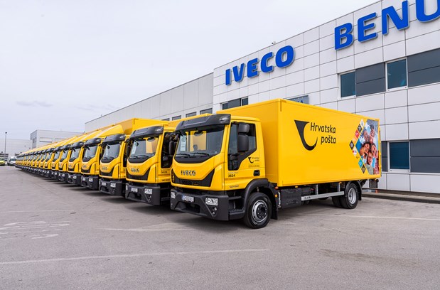 27 new trucks for Croatian Post