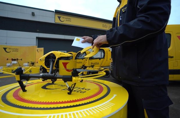 Croatian Post successfully made its first drone delivery